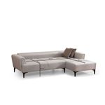 Casa si Gradina - Mobilier - Canapele si coltare - Coltare - Coltar extensibil, Hanah Home, lemn fag si pal, ecru, 270x140x95 cm - Infinity.ro