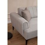 Casa si Gradina - Mobilier - Canapele si coltare - Coltare - Coltar extensibil, Hanah Home, lemn fag si pal, ecru, 270x140x95 cm - Infinity.ro