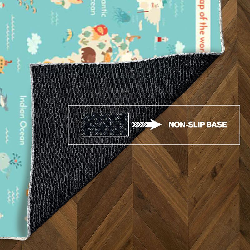 Casa si Gradina - Textile si covoare - Covoare - Covorase intrare - Covoras de hol, Conceptum Hypnose, multicolor, 80x150 cm, catifea, antiderapant, 595HFT1646 - Infinity.ro