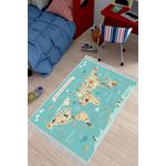 Casa si Gradina - Textile si covoare - Covoare - Covorase intrare - Covoras de hol, Conceptum Hypnose, multicolor, 80x150 cm, catifea, antiderapant, 595HFT1646 - Infinity.ro