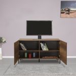 Casa si Gradina - Mobilier - Comode si corpuri - Console - Suport tv, Hanah Home, pal melaminat, nuc oslo, 120x43x70 cm - Infinity.ro