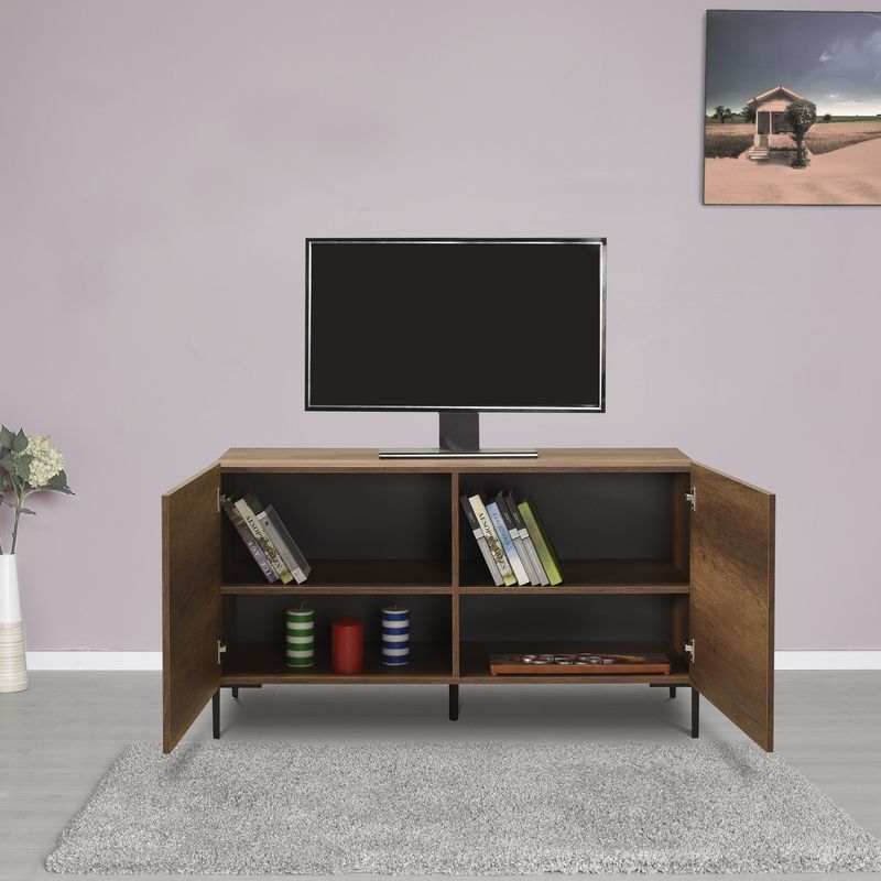 Casa si Gradina - Mobilier - Comode si corpuri - Console - Suport tv, Hanah Home, pal melaminat, nuc oslo, 120x43x70 cm - Infinity.ro