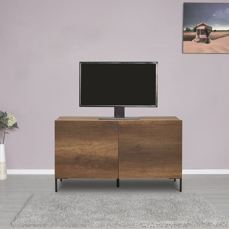Casa si Gradina - Mobilier - Comode si corpuri - Console - Suport tv, Hanah Home, pal melaminat, nuc oslo, 120x43x70 cm - Infinity.ro