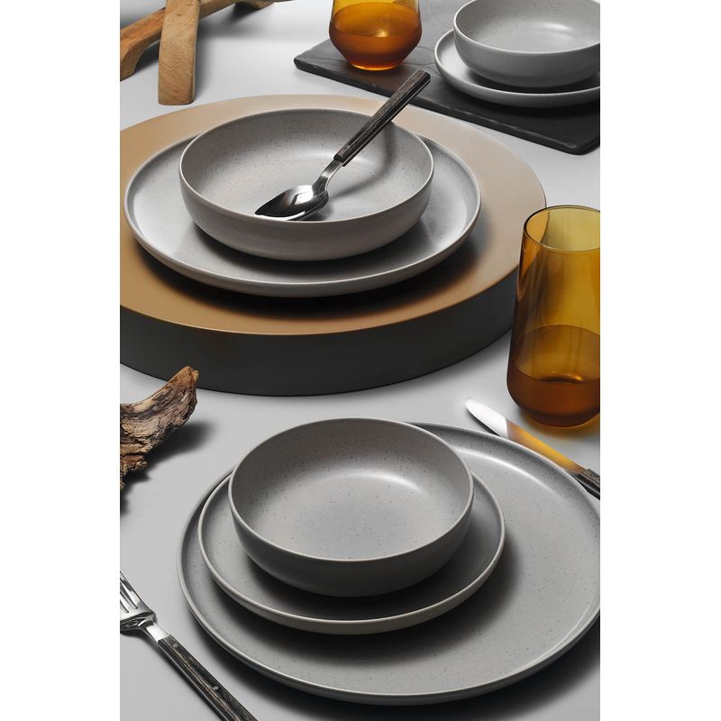 Casa si Gradina - Bucatarie si vesela - Vesela si tacamuri - Servicii de masa - Set de masa 16 piese, Hermia, portelan, multicolor - Infinity.ro