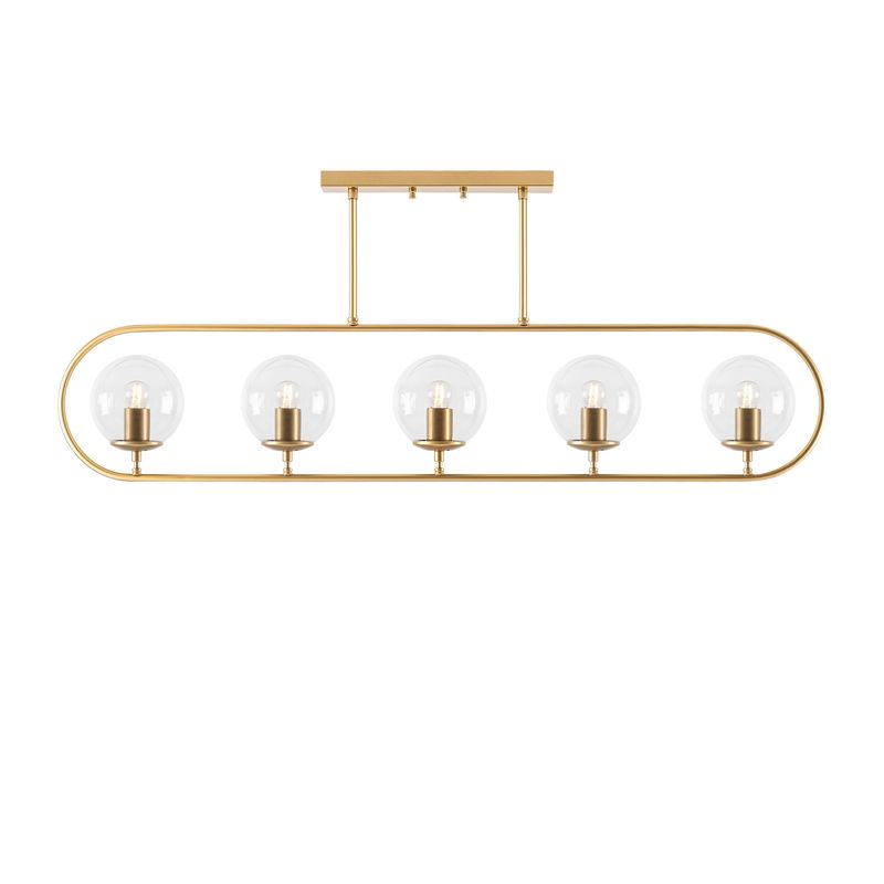 Casa si Gradina - Corpuri si surse de iluminat - Lustre si pendule - Candelabru, Opviq, metal, auriu stralucitor, 122x15 cm, inaltime 49 cm - Infinity.ro