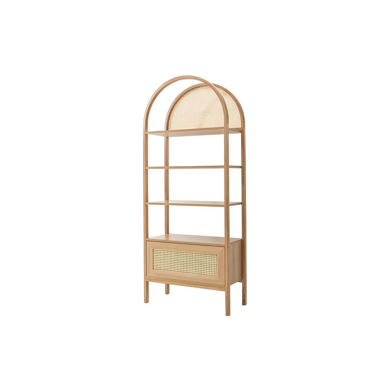 Casa si Gradina - Mobilier - Biblioteci si rafturi - Biblioteci - Biblioteca, Hanah Home, pal melaminat, natural, 75x40x182.5 cm - Infinity.ro