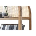 Casa si Gradina - Mobilier - Biblioteci si rafturi - Biblioteci - Biblioteca, Hanah Home, pal melaminat, natural, 75x40x182.5 cm - Infinity.ro
