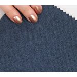 Casa si Gradina - Mobilier - Scaune si fotolii - Tabureti - Taburet, Atelier Del Sofa, bumbac si in, albastru marin, 42x40 cm - Infinity.ro