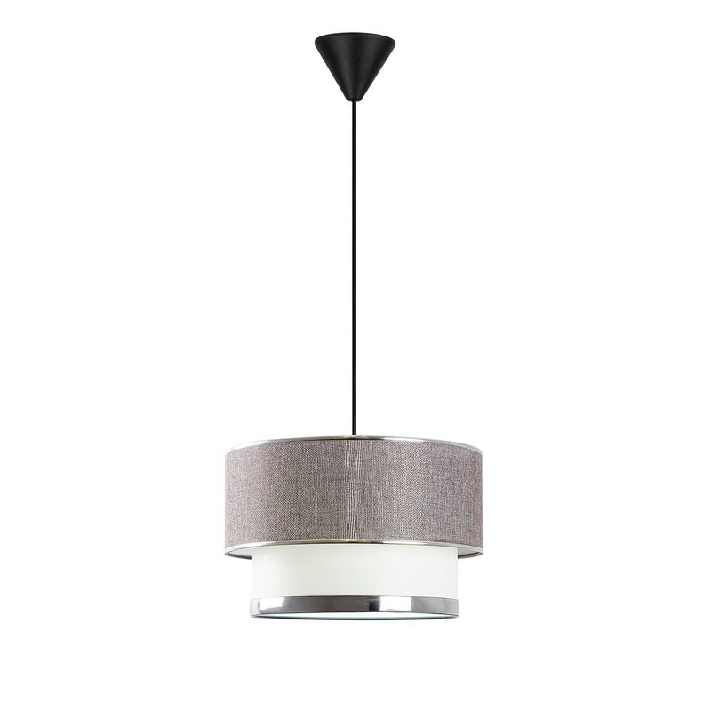 Casa si Gradina - Corpuri si surse de iluminat - Lustre si pendule - Candelabru, Opviq, metal, gri si argintiu, 30x20x65 cm - Infinity.ro