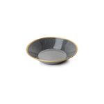 Casa si Gradina - Bucatarie si vesela - Vesela si tacamuri - Servicii de masa - Set de masa 16 piese, Hermia, portelan, negru auriu - Infinity.ro