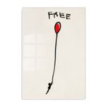 Casa si Gradina - Decoratiuni - Tablouri - Tablou decorativ, Wallxpert, sticla temperata, multicolor, 30x45 cm, artist Banksy - Infinity.ro
