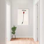 Casa si Gradina - Decoratiuni - Tablouri - Tablou decorativ, Wallxpert, sticla temperata, multicolor, 30x45 cm, artist Banksy - Infinity.ro