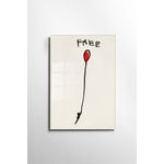 Casa si Gradina - Decoratiuni - Tablouri - Tablou decorativ, Wallxpert, sticla temperata, multicolor, 30x45 cm, artist Banksy - Infinity.ro