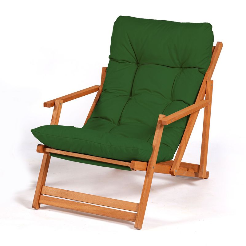 Casa si Gradina - Gradina si terasa - Mobilier exterior - Seturi mobila gradina - Set masa si scaune gradina, Hanah Home, lemn fag, verde natural, 3 piese - Infinity.ro