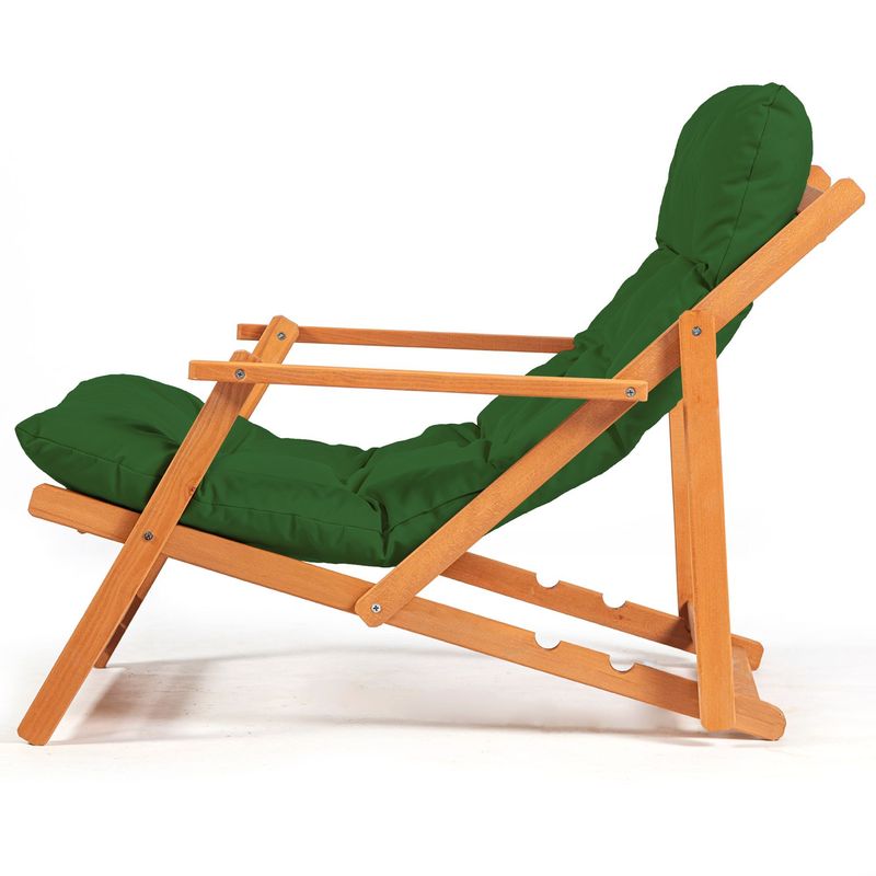 Casa si Gradina - Gradina si terasa - Mobilier exterior - Seturi mobila gradina - Set masa si scaune gradina, Hanah Home, lemn fag, verde natural, 3 piese - Infinity.ro