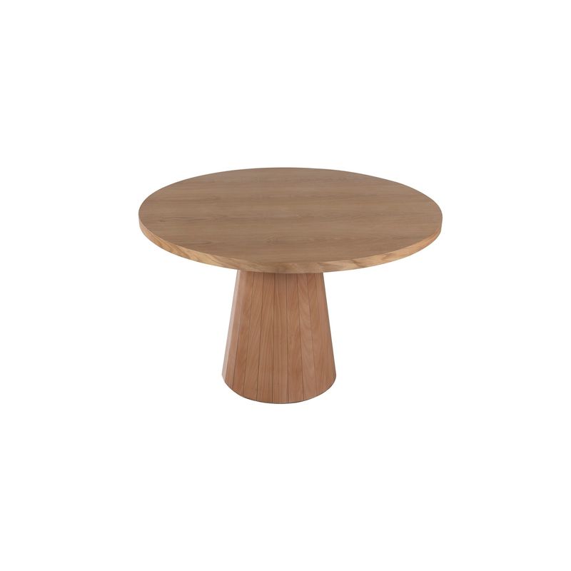 Casa si Gradina - Mobilier - Seturi de mobilier - Seturi mese si scaune - Set masa si scaune, Hanah Home, lemn de fag, natural, masa 100x100x75 cm, 4 scaune 43x46x81 cm - Infinity.ro