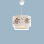 Casa si Gradina - Corpuri si surse de iluminat - Lustre si pendule - Candelabru, Opviq, material textil, multicolor, 30x20x70 cm, 780SGN4661 - Infinity.ro