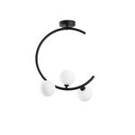 Casa si Gradina - Corpuri si surse de iluminat - Lustre si pendule - Candelabru, Opviq, metal, negru, 35x20x50 cm - Infinity.ro