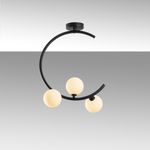 Casa si Gradina - Corpuri si surse de iluminat - Lustre si pendule - Candelabru, Opviq, metal, negru, 35x20x50 cm - Infinity.ro