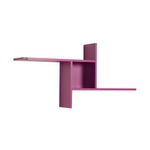 Casa si Gradina - Mobilier - Biblioteci si rafturi - Rafturi - Raft de perete, Hanah Home, pal melaminat, mov, 100x50x18 cm - Infinity.ro