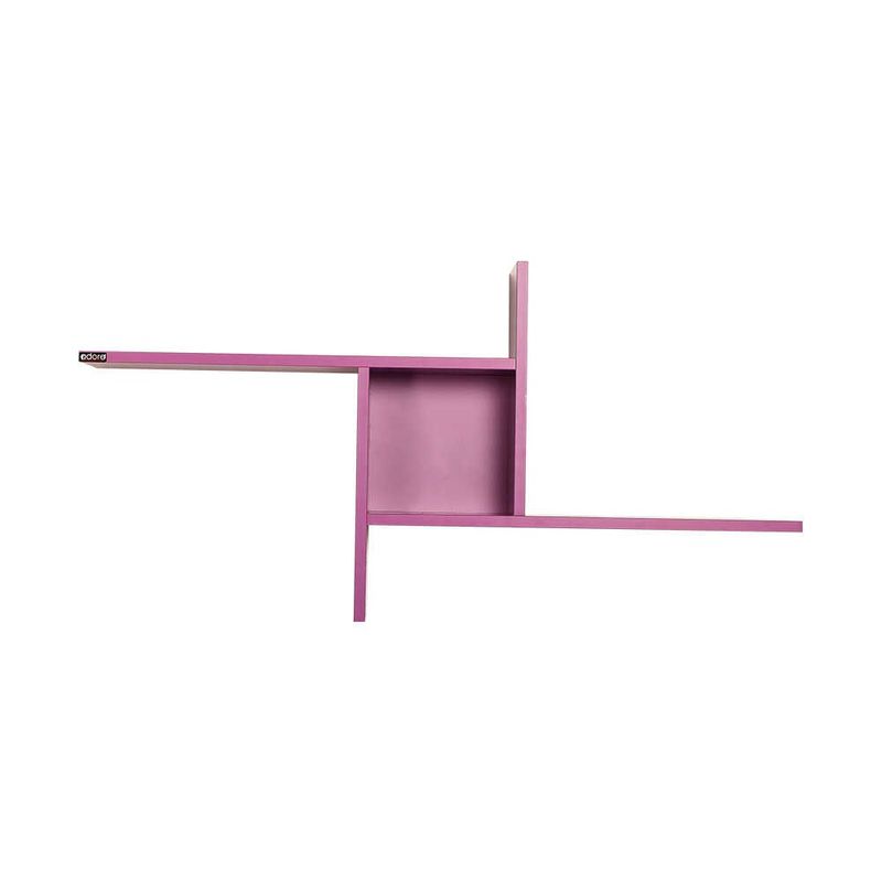 Casa si Gradina - Mobilier - Biblioteci si rafturi - Rafturi - Raft de perete, Hanah Home, pal melaminat, mov, 100x50x18 cm - Infinity.ro