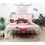 Casa si Gradina - Mobilier - Scaune si fotolii - Tabureti - Taburet, Atelier Del Sofa, bumbac si poliester, multicolor, 91x46x42 cm - Infinity.ro