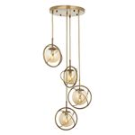 Casa si Gradina - Corpuri si surse de iluminat - Lustre si pendule - Candelabru, Opviq, metal, vintage, 120x35 cm - Infinity.ro