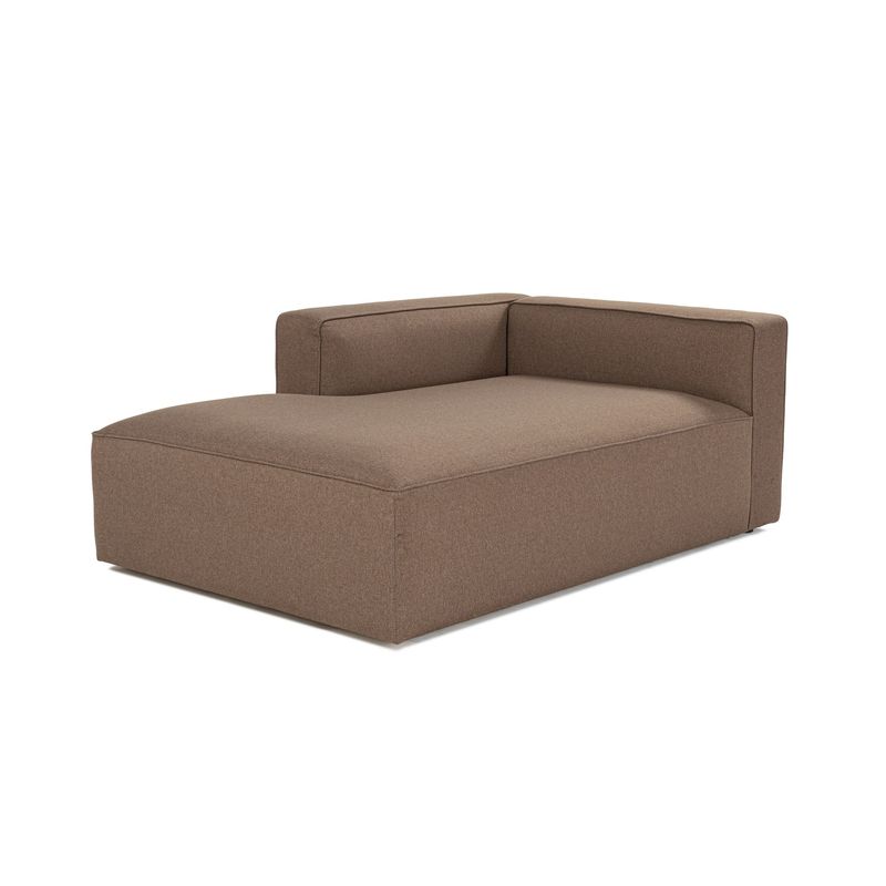 Casa si Gradina - Mobilier - Canapele si coltare - Coltare - Coltar modular 1 loc, Atelier Del Sofa, stofa, maro, 120x180x69 cm - Infinity.ro