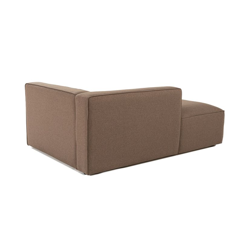 Casa si Gradina - Mobilier - Canapele si coltare - Coltare - Coltar modular 1 loc, Atelier Del Sofa, stofa, maro, 120x180x69 cm - Infinity.ro