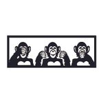 Casa si Gradina - Decoratiuni - Decoratiuni perete - Accesoriu decorativ de perete, Wallxpert, metal, negru, 70x25 cm - Infinity.ro