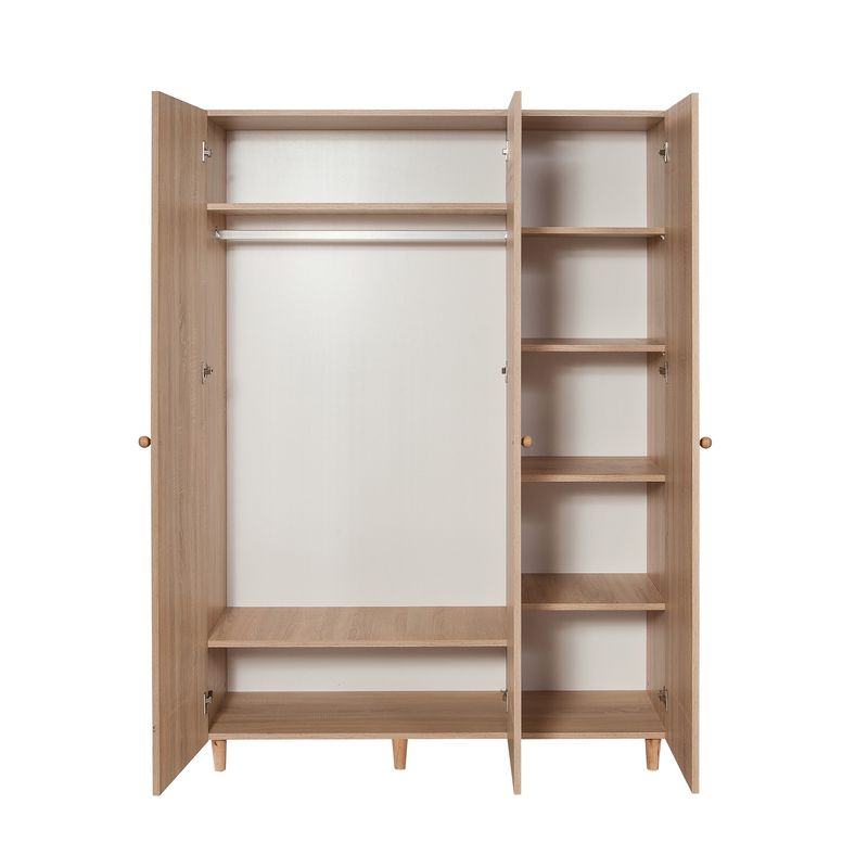 Casa si Gradina - Mobilier - Dulapuri si sifoniere - Sifoniere - Sifonier, Hanah Home, pal melaminat, sonomo, 135x52x192 cm - Infinity.ro