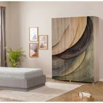 Casa si Gradina - Mobilier - Dulapuri si sifoniere - Sifoniere - Sifonier, Hanah Home, pal melaminat, sonomo, 135x52x192 cm - Infinity.ro