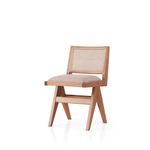 Casa si Gradina - Mobilier - Scaune si fotolii - Scaune - Scaun, Hanah Home, lemn fag, stejar bej, 45x59.5x77 cm - Infinity.ro