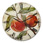 Casa si Gradina - Decoratiuni - Ceasuri - Ceas decorativ de perete, Wallxpert, mdf, multicolor, 30 cm, 238HMA6156 - Infinity.ro