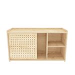 Casa si Gradina - Mobilier - Biblioteci si rafturi - Rafturi - Raft de perete, Hanah Home, pal melaminat, stejar, 65x30x22 cm - Infinity.ro