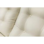 Casa si Gradina - Gradina si terasa - Balansoare si hamace - Balansoare - Balansoar de gradina dublu, Hanah Home, lemn de pin, crem, 160x120x195 cm - Infinity.ro