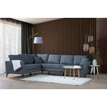 Casa si Gradina - Mobilier - Canapele si coltare - Coltare - Coltar, Hanah Home, material textil, gri inchis, 300x230x83 cm - Infinity.ro