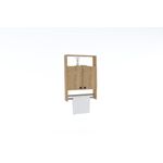 Casa si Gradina - Mobilier - Mobilier baie - Corpuri baie - Dulap baie, Hanah Home, pal melaminat, safir, 60x15x87 cm - Infinity.ro