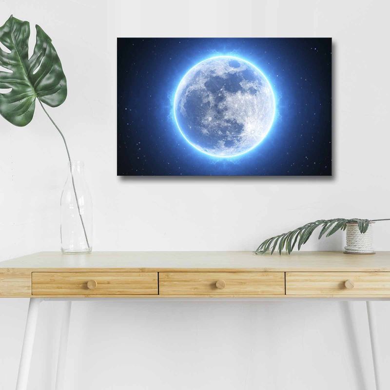 Casa si Gradina - Decoratiuni - Tablouri - Tablou canvas cu led, Wallxpert, piele intoarsa, multicolor, 45x70 cm, 254LED4344 - Infinity.ro