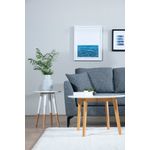 Casa si Gradina - Mobilier - Canapele si coltare - Coltare - Coltar, Hanah Home, material textil, gri inchis, 300x230x83x90 cm - Infinity.ro