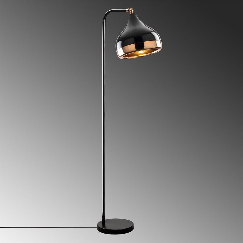 Casa si Gradina - Corpuri si surse de iluminat - Lustre si pendule - Set corpuri de iluminat, Opviq, metal, negru cupru, candelabru, lampa de podea, lampa de perete - Infinity.ro