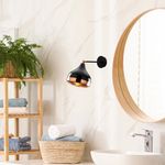 Casa si Gradina - Corpuri si surse de iluminat - Lustre si pendule - Set corpuri de iluminat, Opviq, metal, negru cupru, candelabru, lampa de podea, lampa de perete - Infinity.ro