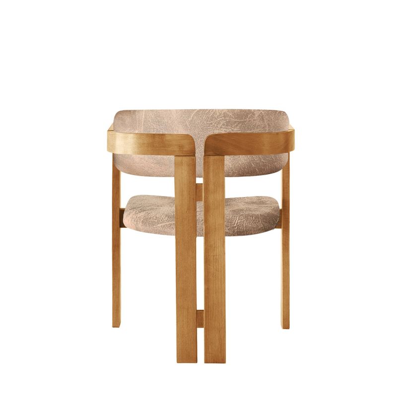 Casa si Gradina - Mobilier - Scaune si fotolii - Fotolii - Fotoliu, Hanah Home, lemn, stejar bej, 58x49x76 cm - Infinity.ro