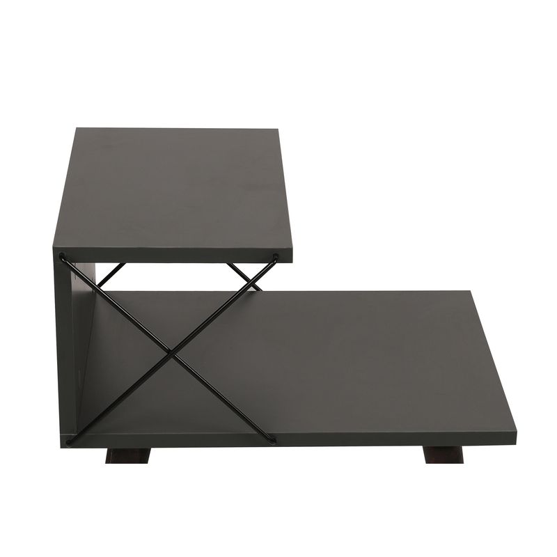 Casa si Gradina - Mobilier - Comode si corpuri - Noptiere - Noptiera, Hanah Home, pal melaminat, antracit, 50x40x55 cm, 854KLN3305 - Infinity.ro