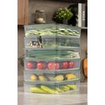 Casa si Gradina - Bucatarie si vesela - Organizare si depozitare bucatarie - Cutii alimentare - Set cutii depozitare, Hermia, plastic, verde, 7 piese - Infinity.ro