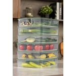 Casa si Gradina - Bucatarie si vesela - Organizare si depozitare bucatarie - Cutii alimentare - Set cutii depozitare, Hermia, plastic, verde, 7 piese - Infinity.ro