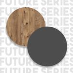 Casa si Gradina - Mobilier - Mese si birouri - Masute de cafea - Masuta de cafea, Hanah Home, pal melaminat, pin atlantic si antracit, 90x60x28.6 cm - Infinity.ro