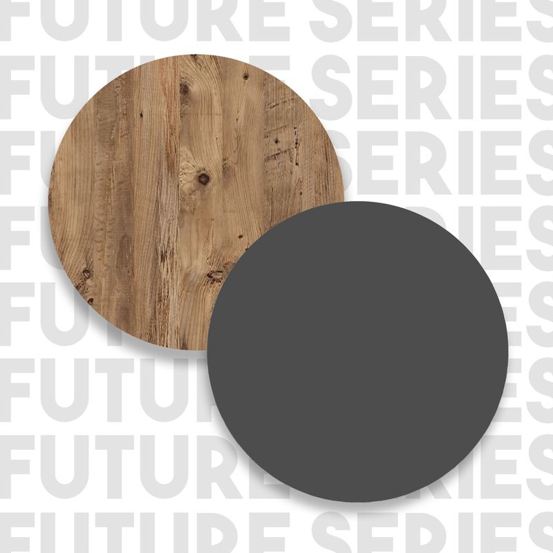 Casa si Gradina - Mobilier - Mese si birouri - Masute de cafea - Masuta de cafea, Hanah Home, pal melaminat, pin atlantic si antracit, 90x60x28.6 cm - Infinity.ro