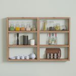 Casa si Gradina - Mobilier - Biblioteci si rafturi - Rafturi - Raft de perete, Hanah Home, pal melaminat, pin atlantic, 84.6x60x9 cm - Infinity.ro