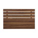 Casa si Gradina - Mobilier - Paturi si accesorii - Accesorii paturi - Tablie de pat, Hanah Home, pal melaminat, nuc, 150x3x100 cm - Infinity.ro